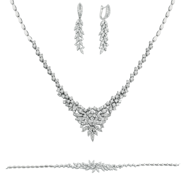 Starlight Set Altın Pırlanta Set